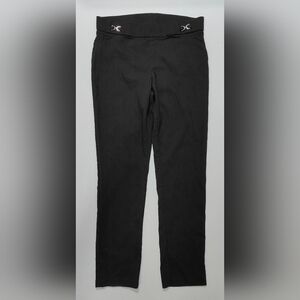 Rafaella Women’s Black Pull On Pants Size 10